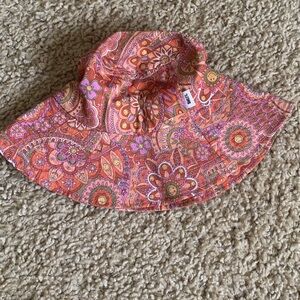 Billabong smiley Floppy Bucket style Sun Hat